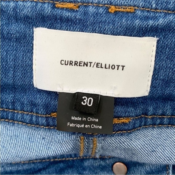Current/Elliott The Pinball High Waist Ankle Skinny Stiletto Jeans Size 30 - Picture 5 of 8